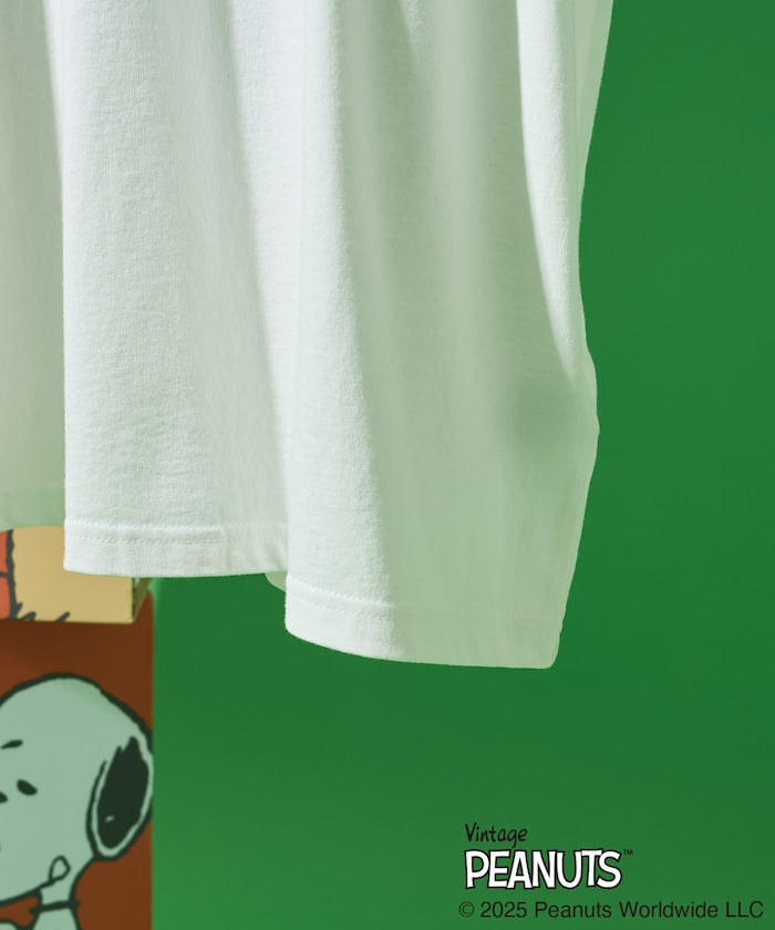 FREAK'S STORE x PEANUTS friends 標誌刺繡印花短袖T恤