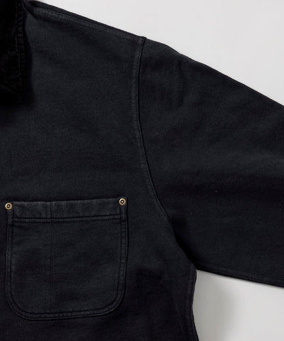 UNIVERSAL OVERALL powder-finished corduroy collar sweatshirt coverall 復古燈芯絨領工裝外套