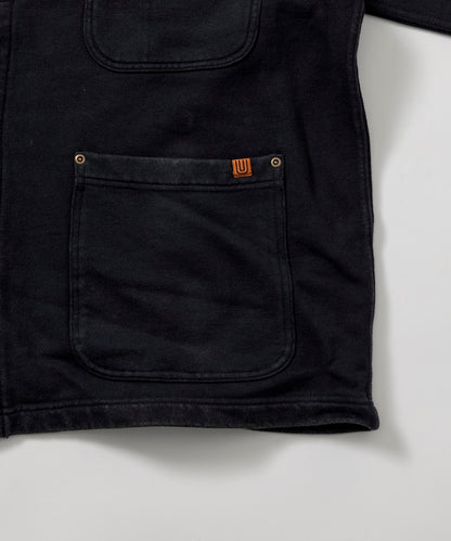 UNIVERSAL OVERALL powder-finished corduroy collar sweatshirt coverall 復古燈芯絨領工裝外套