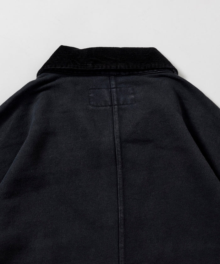 UNIVERSAL OVERALL powder-finished corduroy collar sweatshirt coverall 復古燈芯絨領工裝外套
