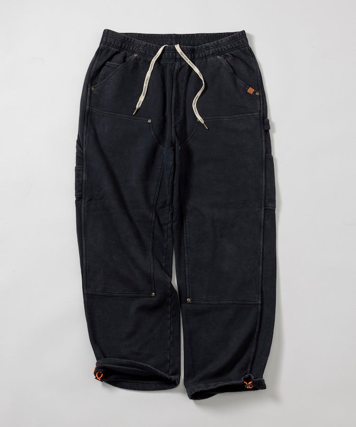 UNIVERSAL OVERALL powder-finished double-knee Pants 復古工裝畫家長褲