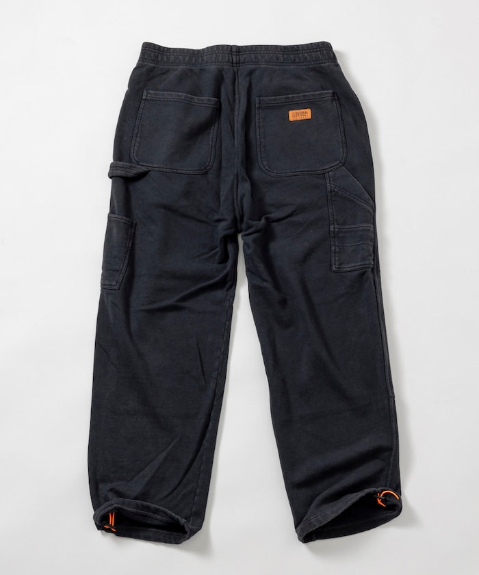 UNIVERSAL OVERALL powder-finished double-knee Pants 復古工裝畫家長褲