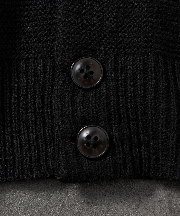 RED KAP Custom-made garter stitch solid Cardigan 針織開襟衫