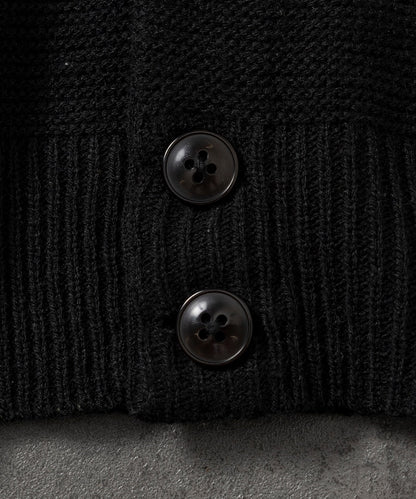 RED KAP Custom-made garter stitch solid Cardigan 針織開襟衫