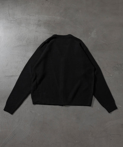 RED KAP Custom-made garter stitch solid Cardigan 針織開襟衫