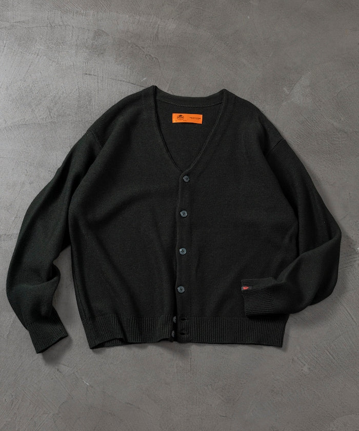 RED KAP Custom-made garter stitch solid Cardigan 針織開襟衫