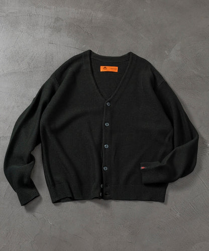 RED KAP Custom-made garter stitch solid Cardigan 針織開襟衫