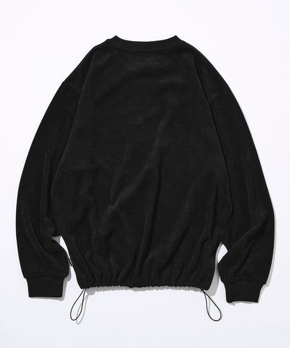 Firsthand Relaxed Fit Spindle Cutout Tops 寬版圓領大學T