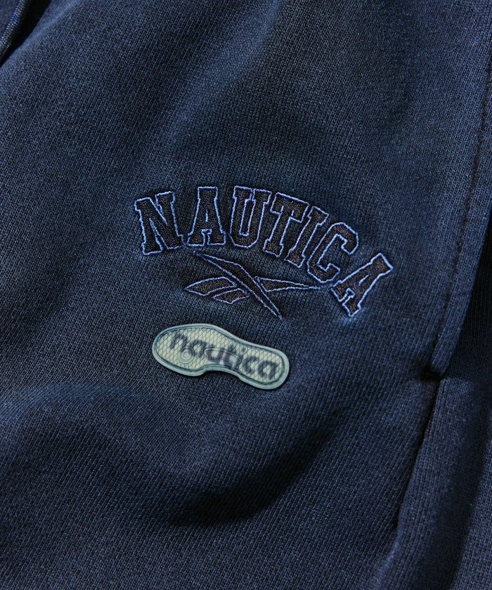 Reebok × NAUTICA 限定 雙品牌標誌運動長褲