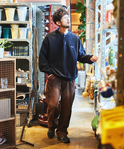 THOUSAND MILE X FREAK'S STORE 限定寬版刺繡大學T