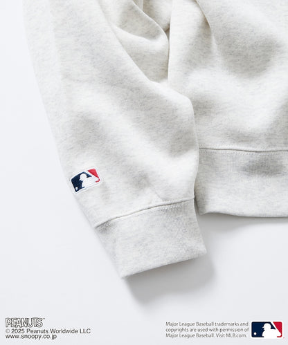 FREAK'S STORE X MLB x PEANUTS Oversized Sweatshirt with Back Print / Dodgers 限定聯名寬版大學T