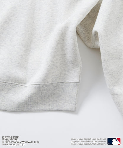 FREAK'S STORE X MLB x PEANUTS Oversized Sweatshirt with Back Print / Dodgers 限定聯名寬版大學T