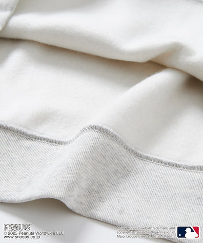 FREAK'S STORE X MLB x PEANUTS Oversized Sweatshirt with Back Print / Dodgers 限定聯名寬版大學T