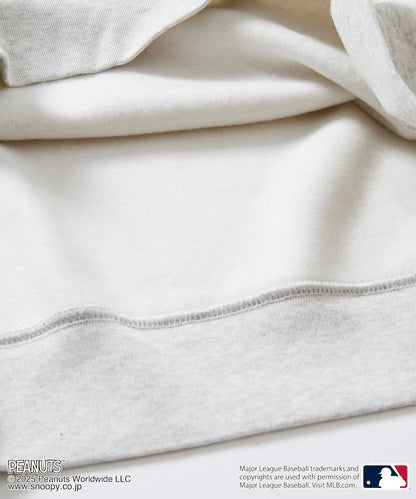 FREAK'S STORE X MLB x PEANUTS Oversized Sweatshirt with Back Print / YANKEES 限定聯名寬版大學T