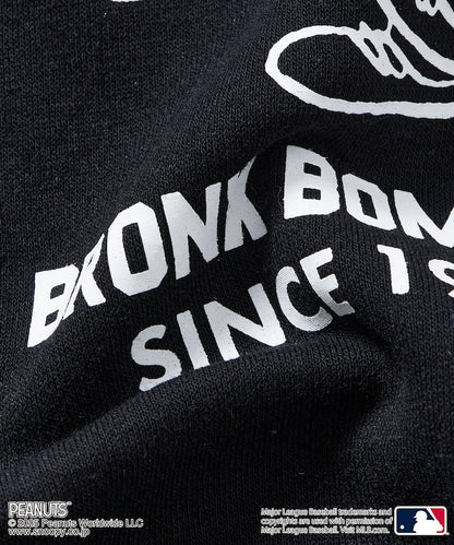 FREAK'S STORE X MLB x PEANUTS Oversized Sweatshirt with Back Print / YANKEES 限定聯名寬版大學T