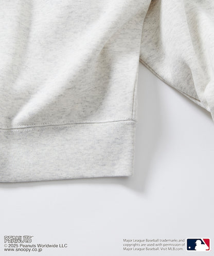 FREAK'S STORE X MLB x PEANUTS Oversized Sweatshirt with Back Print / PADRES 限定聯名寬版大學T