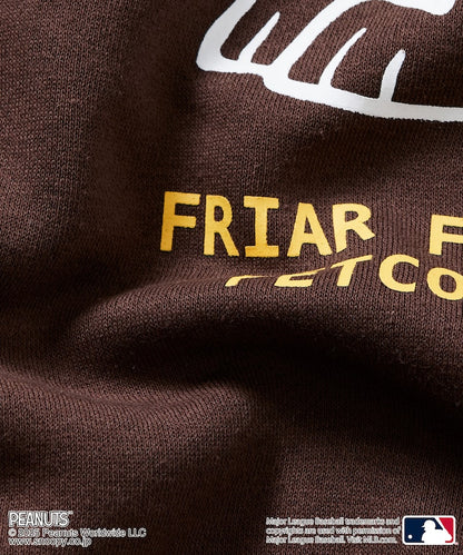 FREAK'S STORE X MLB x PEANUTS Oversized Sweatshirt with Back Print / PADRES 限定聯名寬版大學T