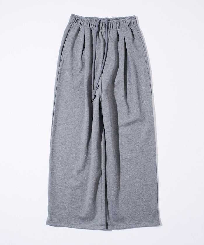 FREAK'S STORE Wide silhouette bonded Pants 休閒運動褲