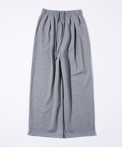 FREAK'S STORE Wide silhouette bonded Pants 休閒運動褲
