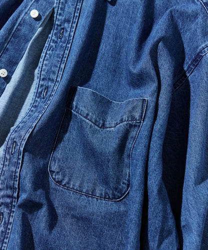 NAUTICA 復古牛仔BD襯衫