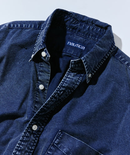 NAUTICA 復古牛仔牛津襯衫