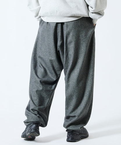FREAK'S STORE Wide-cut wool-like climbing Pants 寬版羊毛休閒褲