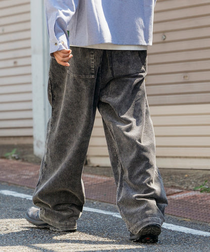 Firsthand Spindle corduroy tuck wide Pants 燈芯絨打褶休閒褲