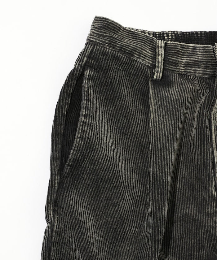 Firsthand Spindle corduroy tuck wide Pants 燈芯絨打褶休閒褲