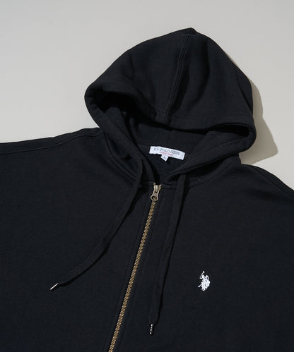 U.S. POLO ASSN. FULL ZIP HOODIE 拉鍊連帽外套【預約商品 | 2025/09下旬出貨】
