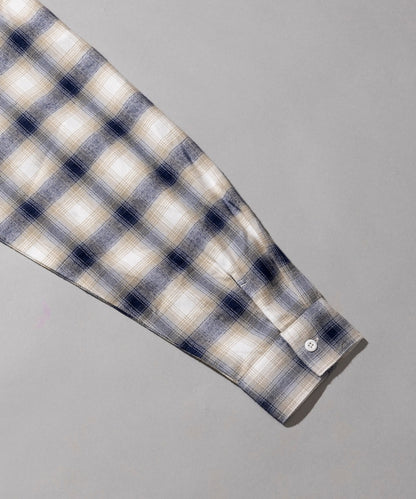 RED KAP flannel cropped long-sleeve work shirt 法蘭絨長袖格紋襯衫