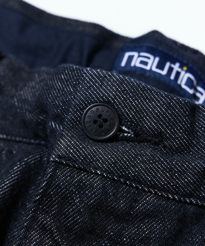 NAUTICA 復古雙摺牛仔長褲