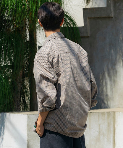 FREAK'S STORE x Foxfire fishing pocket long sleeve check shirt 長袖格紋口袋襯衫