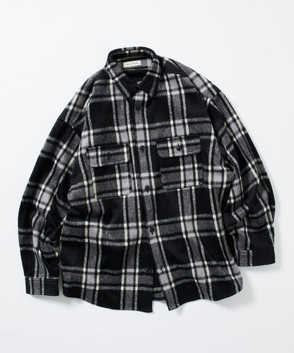 FREAK'S STORE Relax Fit Heavy Flannel Check Shirt 寬版重磅法蘭絨格紋襯衫