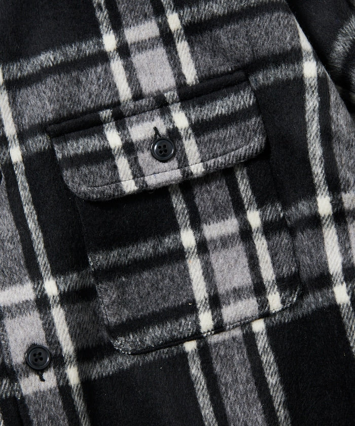 FREAK'S STORE Relax Fit Heavy Flannel Check Shirt 寬版重磅法蘭絨格紋襯衫