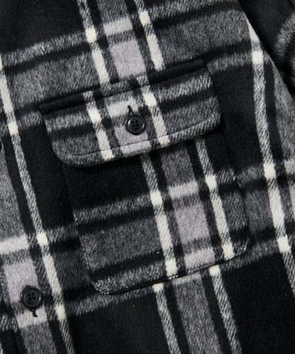 FREAK'S STORE Relax Fit Heavy Flannel Check Shirt 寬版重磅法蘭絨格紋襯衫