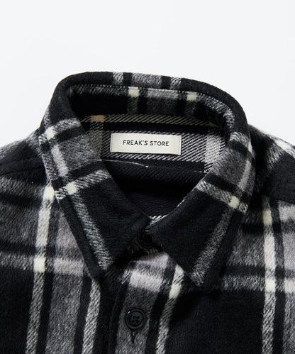 FREAK'S STORE Relax Fit Heavy Flannel Check Shirt 寬版重磅法蘭絨格紋襯衫
