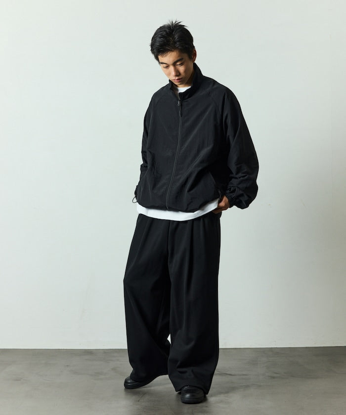 FREAK'S STORE Wide silhouette bonded Pants 休閒運動褲