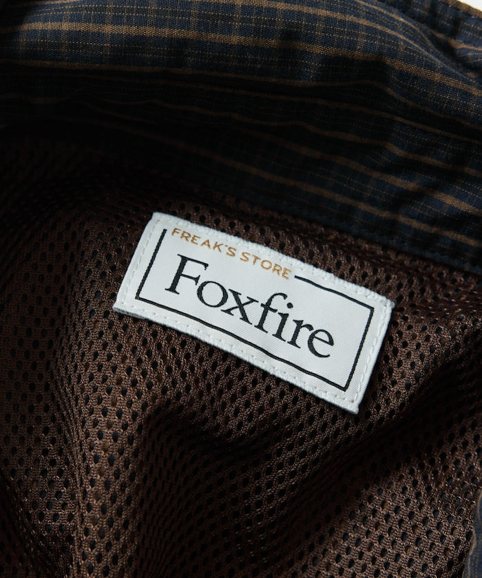 FREAK'S STORE x Foxfire fishing pocket long sleeve check shirt 長袖格紋口袋襯衫
