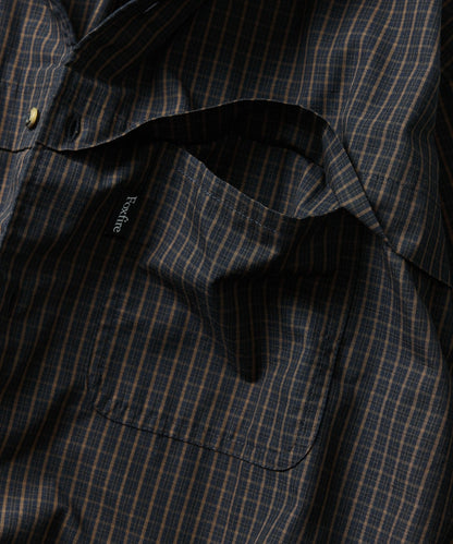 FREAK'S STORE x Foxfire fishing pocket long sleeve check shirt 長袖格紋口袋襯衫