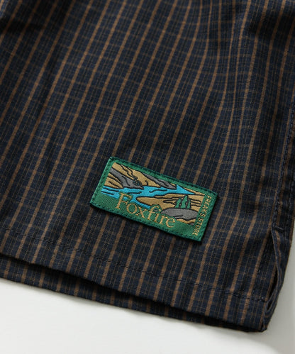 FREAK'S STORE x Foxfire fishing pocket long sleeve check shirt 長袖格紋口袋襯衫