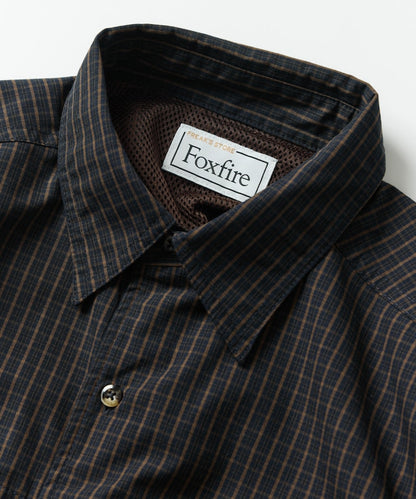 FREAK'S STORE x Foxfire fishing pocket long sleeve check shirt 長袖格紋口袋襯衫