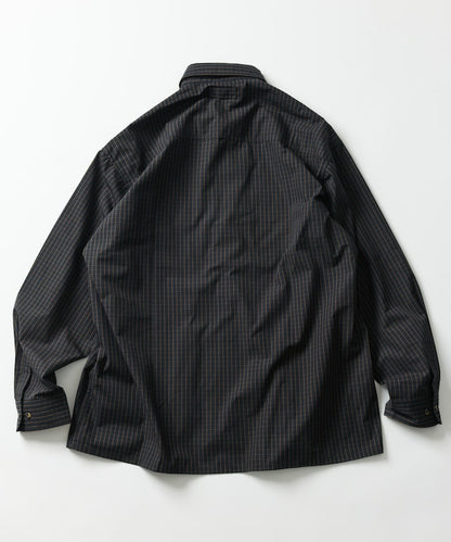 FREAK'S STORE x Foxfire fishing pocket long sleeve check shirt 長袖格紋口袋襯衫