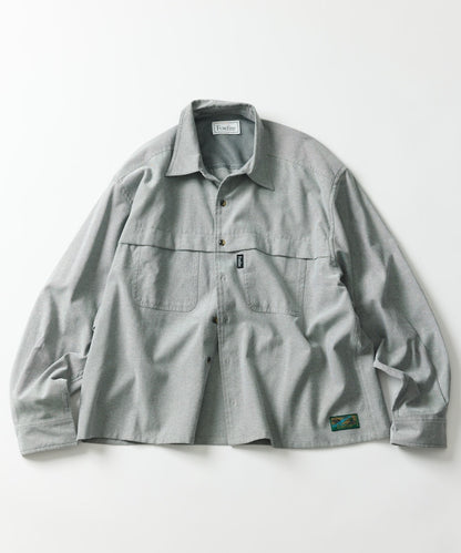 FREAK'S STORE x Foxfire Oxford Cropped Fishing Pocket Long Sleeve Shirt 短板牛津口袋襯衫