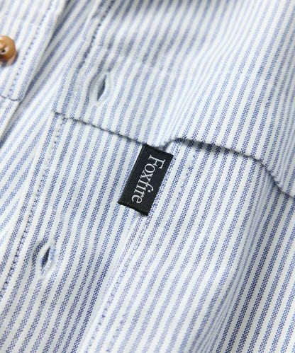 FREAK'S STORE x Foxfire Oxford Cropped Fishing Pocket Long Sleeve Shirt 短板牛津口袋襯衫