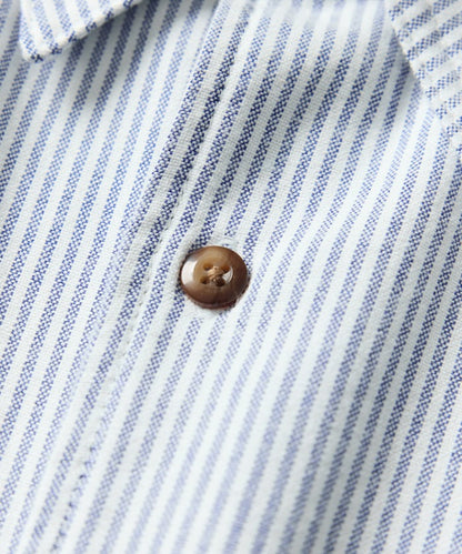 FREAK'S STORE x Foxfire Oxford Cropped Fishing Pocket Long Sleeve Shirt 短板牛津口袋襯衫