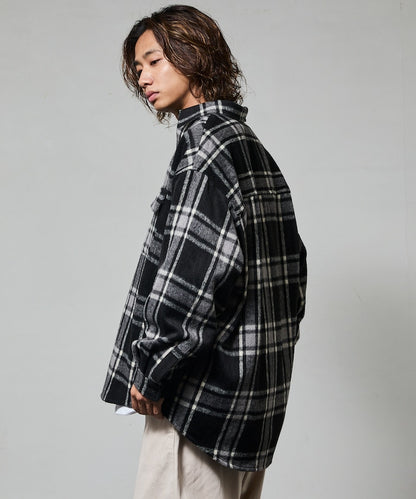 FREAK'S STORE Relax Fit Heavy Flannel Check Shirt 寬版重磅法蘭絨格紋襯衫