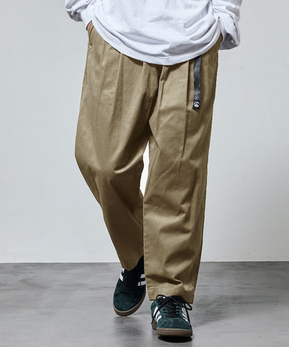 FREAK'S STORE Semi-wide silhouette climbing Pants 打褶休閒登山褲