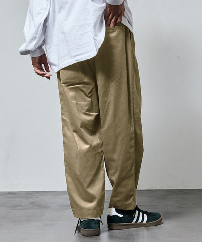 FREAK'S STORE Semi-wide silhouette climbing Pants 打褶休閒登山褲