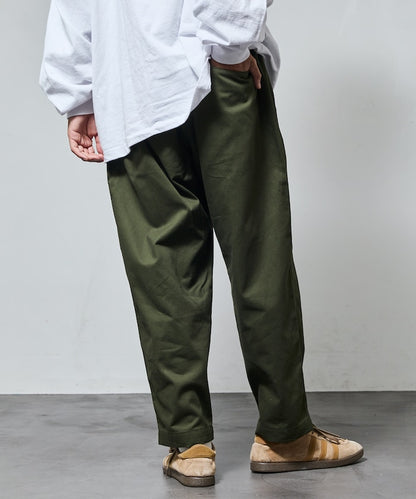 FREAK'S STORE Semi-wide silhouette climbing Pants 打褶休閒登山褲