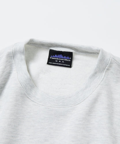 THOUSAND MILE X FREAK'S STORE 限定寬版刺繡大學T